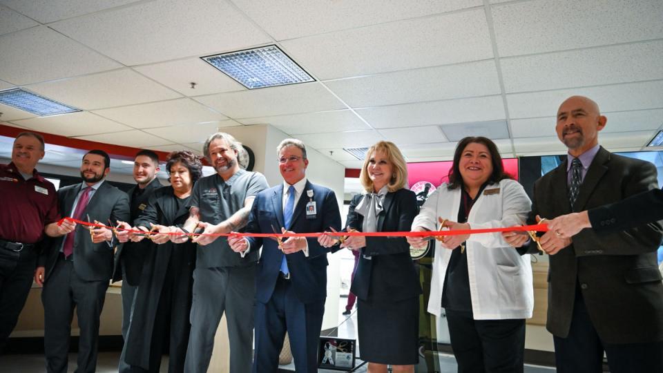 Ribbon Cutting for Teaching and Learning Center